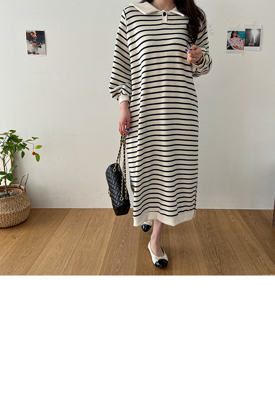 セーラーカラーでボーダーが可愛い\tDior\tDiorivieraワンピース セーラーカラーでボーダーが可愛いDiorDiorivieraワンピース